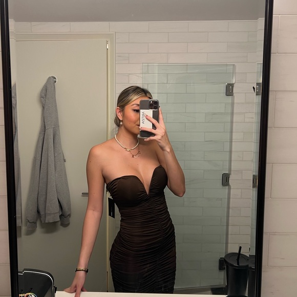 Runched dress - Picture 2 of 2